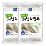 면사랑 바삭한 잡채납작만두 1.2kg 2개 : 패스트몰 스토어