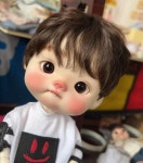 9-10인치 밀크실크사 숏컷 가발 큐베이비 디엔디엔 브라이스 남순이 : 민SHOP