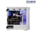 잘만 Z10 PLUS 블랙 컴퓨터 케이스 블랙 PC케이스 미들타워 : 호연디지털