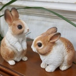 2토끼 장식품 레빗 마블 인형 인테리어 소품 디자인 디스플레이 상품 : 핫비비몰