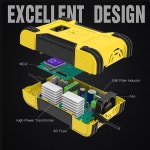 자동차 밧데리 충전 방전 충전기 점프스타터 배터리 Foxsur 12암페어 7단  109 : 코스모스아울렛
