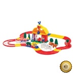 실내 마을 농장 만들기 남아장난감 레일 조립세트 : 하선 누리장난감 교구