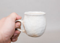 무유 핀칭 머그컵 : 무유장작가마 살래요