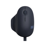 인체공학 디자인 저소음 노트북 PC 무선 광마우스 AWM-05 네이비 : 국진이