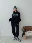 시카고 후리스 양기모 오버핏 조거 트레이닝 세트 : 더패션걸