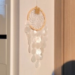 드림캐쳐 미니멀 자개 화이트 : 홍대 팅클유