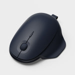 인체공학 디자인 저소음 노트북 PC 무선 광마우스 AWM-05 네이비 : 국진이