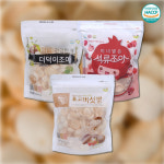 함지박 우리쌀 떡뻥 표고버섯뻥 석류조아 더덕이조아 쌀과자 : 구쁜참