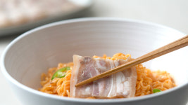 대경푸드빌 쫄깃담백편육 국내산 새우젓포함 265g 돼지머리 머릿고기 : 더키친72