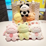 2023년 토끼키링봉제 동물 팬더 귀여운 인형 미니 토끼 가방 키 체인 키 체인 펜던트 소녀 펜던트 크리 에이 티브 : 디노바코드