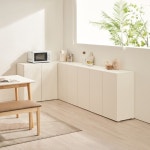 한샘몰pick 솔리에 에이블 플러스 E0 다용도 수납장 800 2단 : 한샘mall