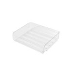 적층가능 투명 서류보관함 가로투명 문서 보관 서류정리함 트레이 서랍 a4 서류함 : 무타공마켓