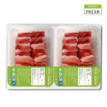 닥터안스프레쉬 무항생제 한돈 갈비 선물세트 삼겹살 목살 구이 찜 명절 2kg 3.2kg : 안일농장