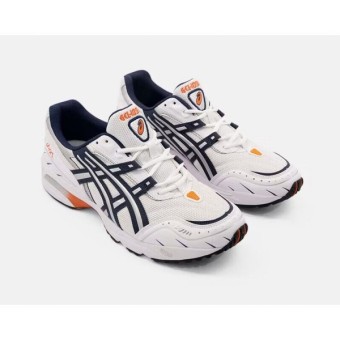 아식스 배구화 Asics Men Lace Up Gel-1090 Training Sport Leather, Textile Shoes White/Midnight : 빠른바다몰