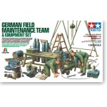 Tamiya 37023 1/35 독일 필드 유지 보수 팀 장비 세트 조립 모델 빌딩 키트 건담 취미 용 플라스틱 장난감 DIY : 도이치굿 유로라이프