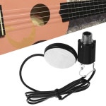 Piezo Pickup Solid Reduce Interference with Audio Jack Professional Contact Microphone Instrument A : the새삥