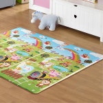아이놀이방 동물농장 KC인증 양면매트 층간소음방지매트 어린이방 쿠션매트 : ALLiving