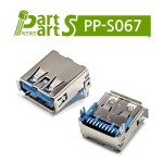(PP-S067) USB 3.0 A/F USB-320 SMD : 동신전자