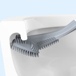 변기 골프 커브 실리콘 변기솔 청소솔 브러쉬 : 웅비마켓