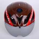 OGK 카부토 AERO-R2 에어로 알투 고글일체형 자전거 헬멧 AR-5 실버미러 쉴드 : 샤인바이크