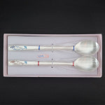 은수저세트 순은99% 승천학 칠보 두벌 중량225g 예단/칠순팔순/선물 : 예뻐지기