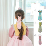 여아한복 댕기 머리끈 나리랑 돌 유아 아동 키즈 주니어 여자아이 한복 헤어 악세사리 : 아이가5959