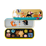 [발렌타인데이 한정] Goncharoff 안쥬쥬 D 10개입 곤차로프 안쥬쥬 발렌타인 2023 초콜릿 고양이 : 플라자재팬