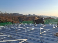 태양광 모듈 알루미늄 구조물 1kW : 제이 클램프