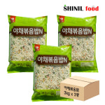 천일식품 야채볶음밥 3kg x 3개 1박스 : 신일푸드팜