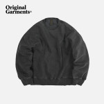 프리즘웍스 OG Pigment dyeing sweatshirt 002 _ charcoal : 우 스토어