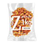 제트 대용량 강아지 간식 1kg 오리가슴살 오랫동안 먹는 대포장 애견 간식 : 올댓펫