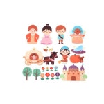 이꿈꾸미기/펠트/신데렐라이야기/P0022 : 사무용품쇼핑몰 오피스네오