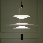 루미아트 베일릿 3단 LED 인테리어 팬던트 : 미아트