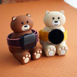 애플워치 곰돌이 펭귄 충전 거치대 스텐드 : 타임루트