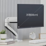 카멜마운트 고중량 도킹 모니터암 PD충전 4K HDMI 최신 고급형 모니터거치대 : 백호마운트