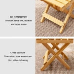 캠핑 야외 Portable Foldable Furniture Heavy Duty Wood Chair Stools Outdoor Camping Barbecue Equipment fo : WECOZY