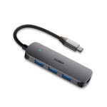 베이식스 USB C타입 허브 4포트 맥북 노트북 확장 : 베이식스
