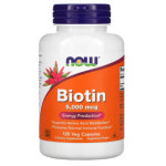 나우푸드 Biotin 5,000 mcg 비오틴 베지 비건 60정 : 팔방할매 점빵