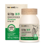 내츄럴플러스 국내산 유기농 여주 100% 유기가공식품 3무 90정, 1개 : 내츄럴플러스