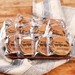 (황금보리) 경상북도 황금보리 순수 국내산 보리로 만든 찰보리빵 50개입 (개당25g) / 무료배송 : 천둥마켓지