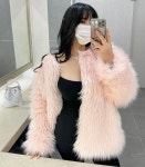 [ 인더블레스 ] 샤기 밍크 폭스 페이크퍼 : 인더블레스