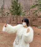 [ 인더블레스 ] 샤기 밍크 폭스 페이크퍼 : 인더블레스