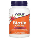 나우푸드 Biotin 5,000 mcg 비오틴 베지 비건 60정 : 팔방할매 점빵
