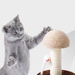 가또나인 고양이 퍼니 버섯 스크래쳐 장난감 : GATO