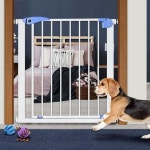 안전문 강아지 펫도어 고양이 현관 칸막이 애견울타리 : 태이스토어