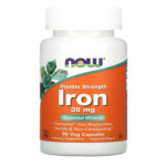 나우푸드 Iron Double Strength 36mg 아이언 철분 더블 90정 : 팔방할매 점빵