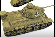 탱크 독일 노획형 T-34/76 747(R) (13502) : 마하나임5