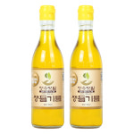 장수텃밭 아침에 한숟갈 건강 생들기름 350ml, 2병 세트 : 장수텃밭 생들기름 명가