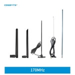 170MHz Wifi 안테나 CDEBYTE Sucker SMA-J Hign Gain 5dBi 50 Ohm 임피던스 구리 소재 마그네틱베이스 고무 : 스쿠몰1