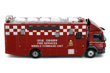 홍콩 Tiny  1:76  Mercedes-Benz Ategot 모바일 명령 차량(MCU) F7703 소방서 소방차 : 소다망고샵